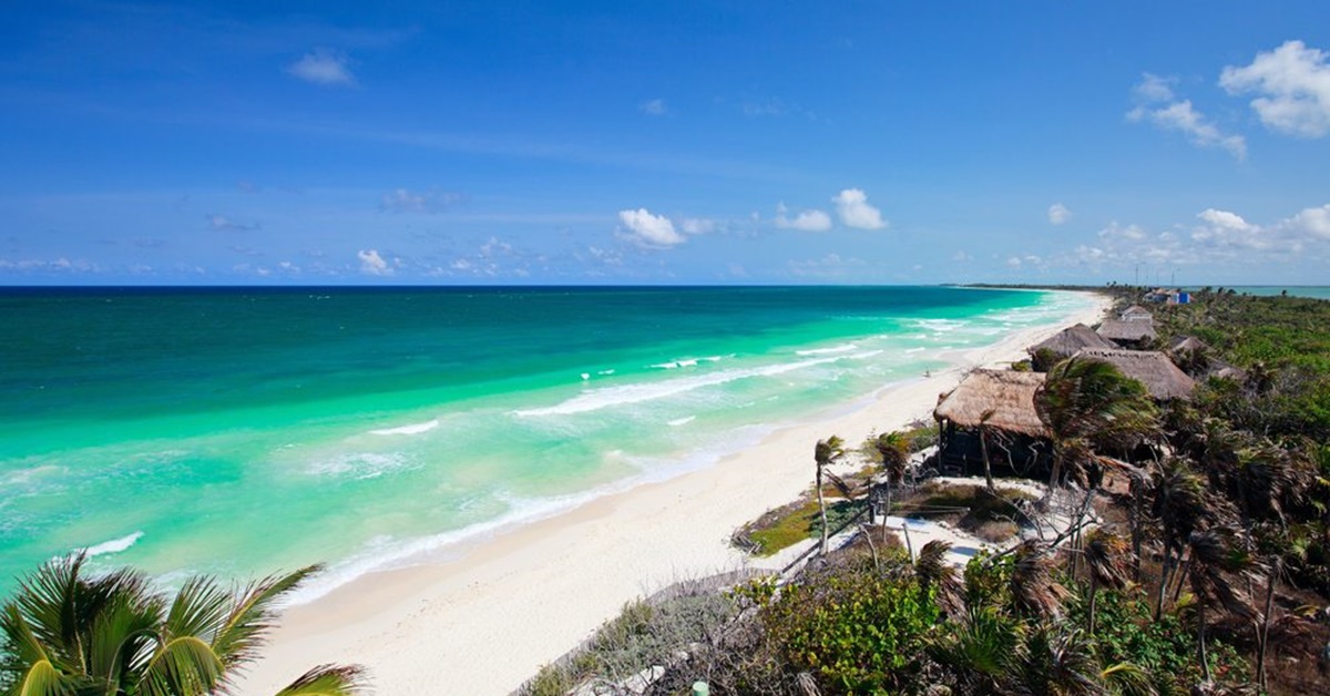 vista de playa sonrisa